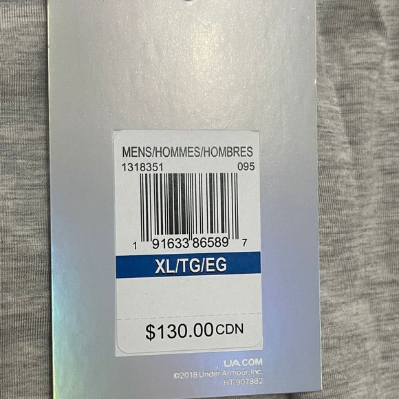 Under Armour Athlete Recovery Mens Celliant Sleeper Pants Grey Size XL - Picture 7 of 11